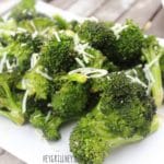 Garlic and Parmesan Grilled Broccoli 