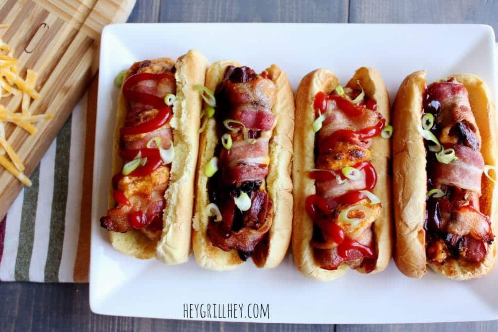 Stuffed Hot Dogs 5 recipes for killer stuffed hot dogs that everybody will go nuts for!