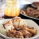 Skillet Bacon Apple Crisp