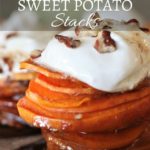 Candied Sweet Potato Stacks