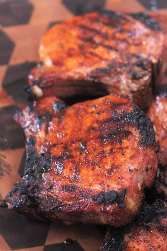 Simple Grilled Pork Chops With Homemade Bbq Rub Hey Grill Hey,Tri Tip Slow Cooker Tacos