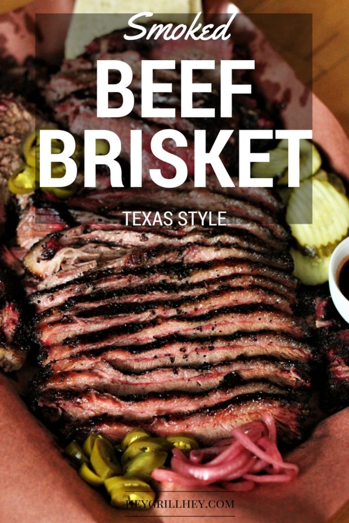 Smoked Texas Style Beef Brisket