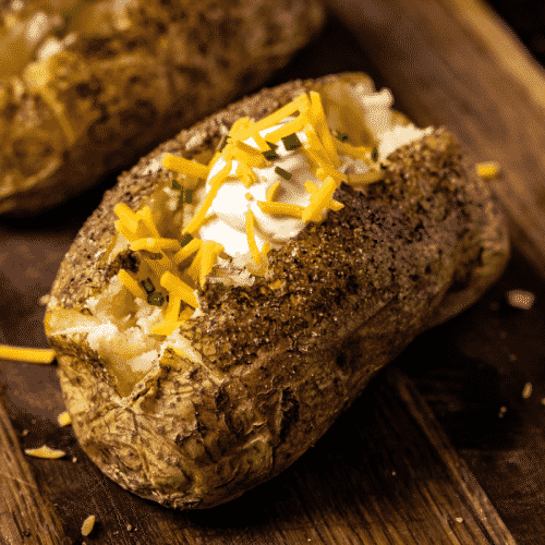 Smoked Baked Potatoes