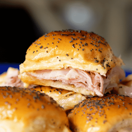 Grilled Ham and Cheese Sliders