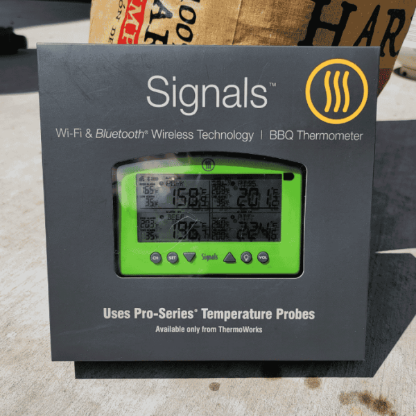 ThermoWorks Signals thermometer in a box.
