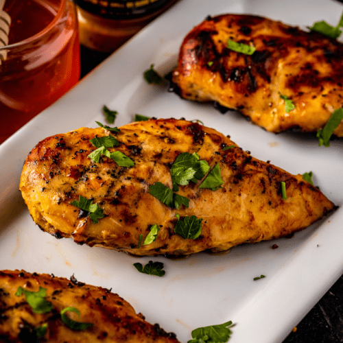 Grilled Honey Mustard Chicken - Hey Grill, Hey