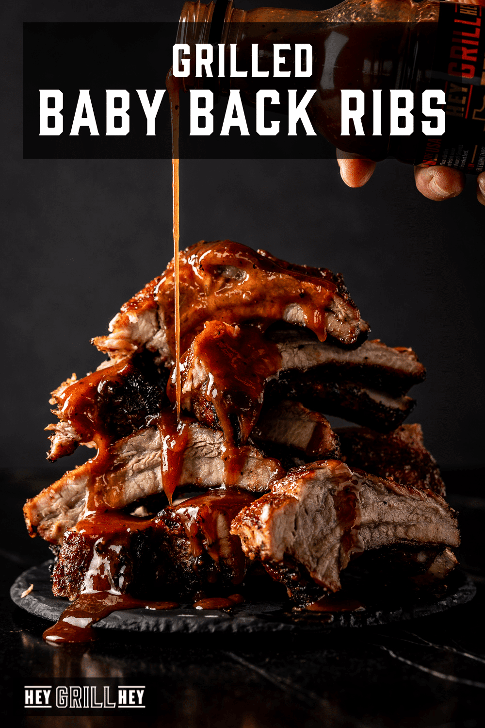 Grilled Baby Back Ribs - Hey Grill, Hey