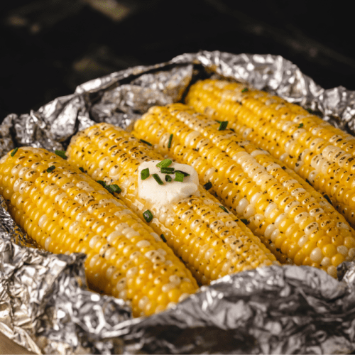 Grilled Corn on the Cob in Foil