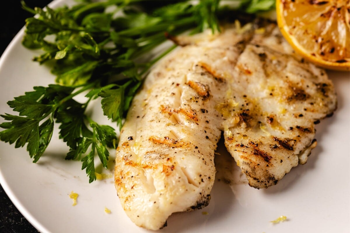 Grilled Tilapia with Lemon and Garlic - Hey Grill, Hey Grilled Tilapia with Lemon and Garlic - Hey Grill, Hey