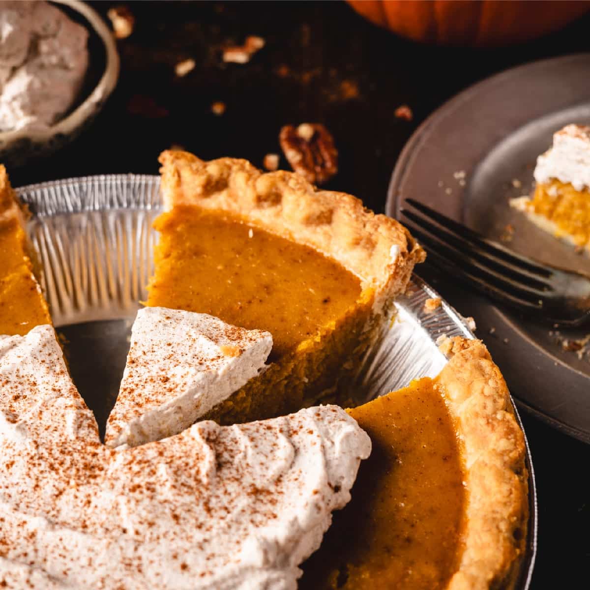 Pumpkin Pie on the Grill