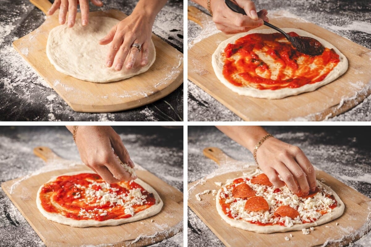 Pepperoni Pizza With Hot Honey - Hey Grill, Hey