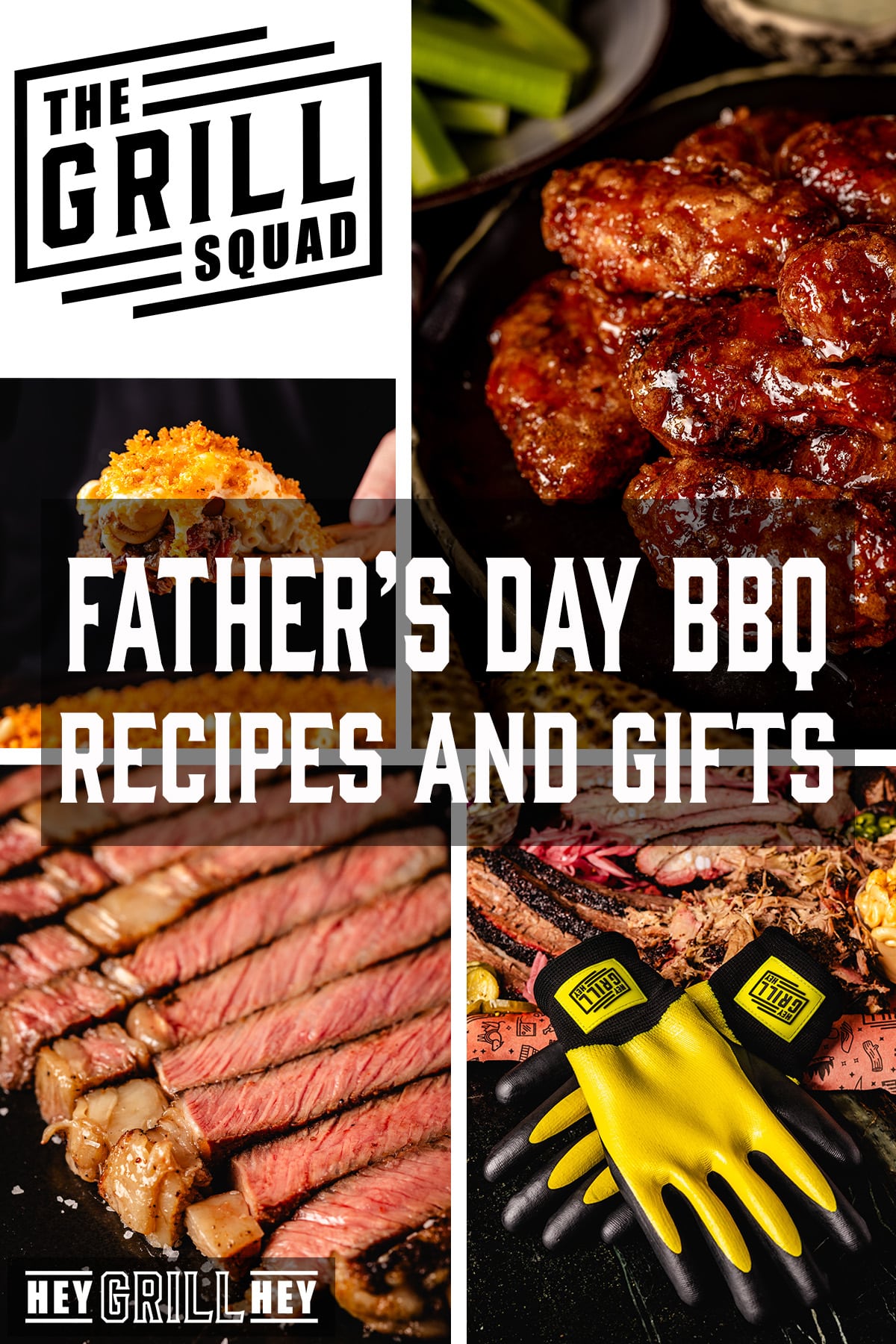A collage of gift ideas for Father's Day.