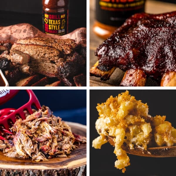 A collage of the most popular Hey Grill Hey BBQ recipes.